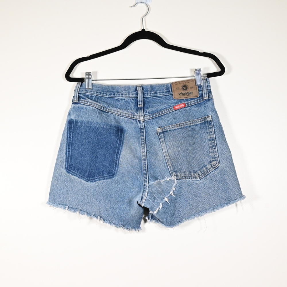 Distressed Jean Shorts